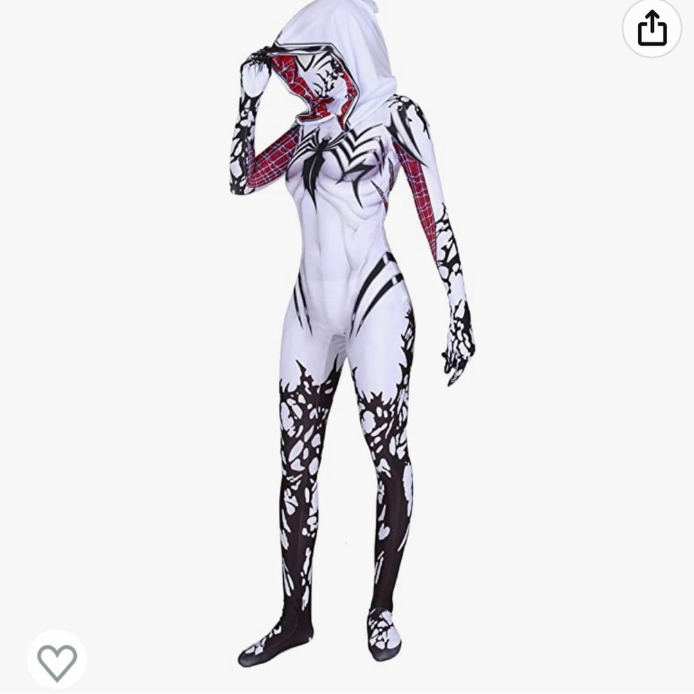 Gwen Stacy/Venom cosplay suit